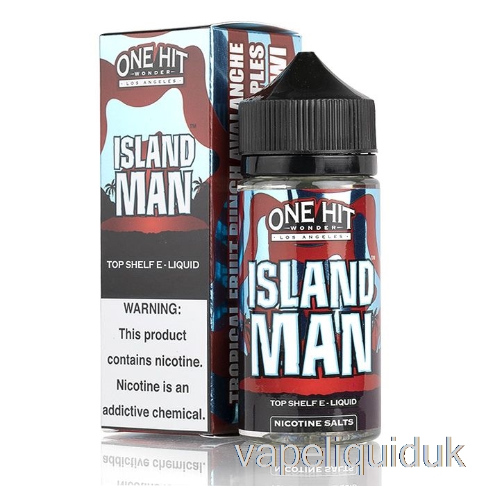Island Man - One Hit Wonder - 100mL 0mg Vape Juice